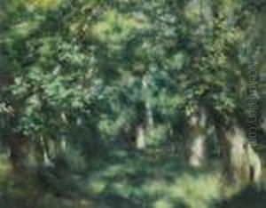 Sous-bois by Pierre Auguste Renoir