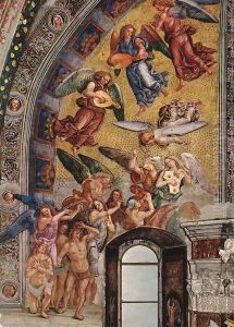 The Elect Being Called to Paradise 1499-1502 by Francesco Signorelli