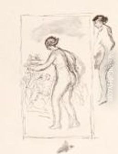 Femme Au Cep De Vigne, 4e Variante, Froml'album Des Douze Lithographies Originales