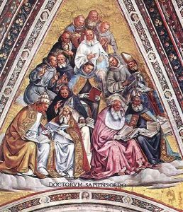 Doctors of the Church 1499-1502 by Francesco Signorelli