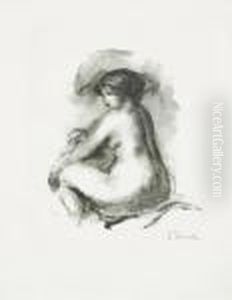 Etude De Femme Nue, Assise