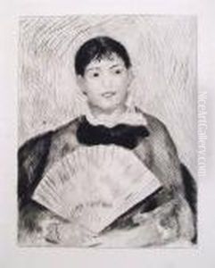 La Femme A Leventeil by Pierre Auguste Renoir