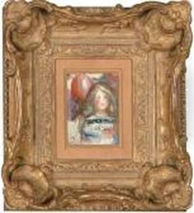 Jeune Fille Au Ballon by Pierre Auguste Renoir