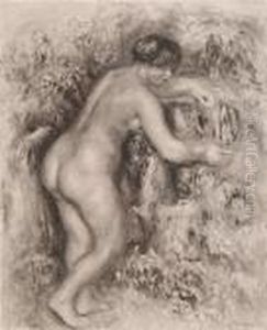 Nude From Behind by Pierre Auguste Renoir