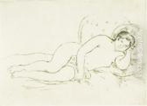 Femme Nue Couchee - view 1