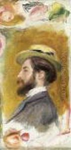 Portrait De Monsieur Leon Clapisson by Pierre Auguste Renoir
