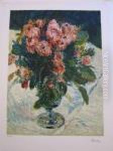 Nature More Avec Fleurs by Pierre Auguste Renoir