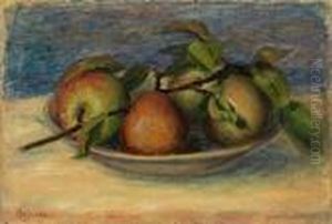 Nature Morte Aux Pommes by Pierre Auguste Renoir