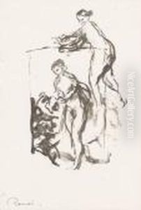Femme Au Cap De Vogne.