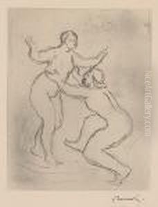 Le Fleuve Scamandre, 1re Planche by Pierre Auguste Renoir
