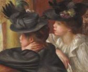 Au Theatre, La Loge by Pierre Auguste Renoir