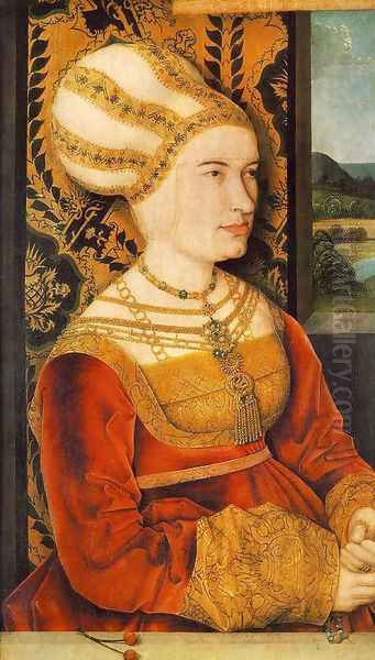 Portrait of Sybilla von Freyberg (born Gossenbrot) - view 1