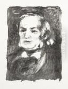 Richard Wagner (d.; S. 33) by Pierre Auguste Renoir