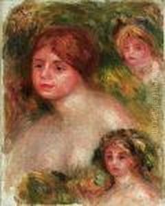 Trois Tetes De Femmes