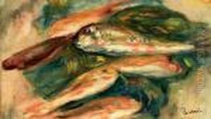 Nature Morte Aux Rougets by Pierre Auguste Renoir