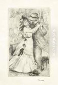 La Danse A La Ca by Pierre Auguste Renoir