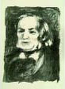 Richard Wagner. by Pierre Auguste Renoir
