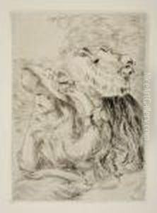 Le Chapeau Epingle (1re Planche) by Pierre Auguste Renoir