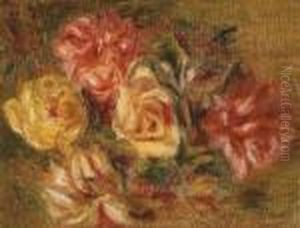 Roses by Pierre Auguste Renoir