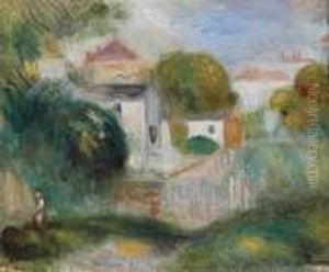 Maisons Dans Les Arbres by Pierre Auguste Renoir