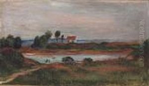 Vue De Bretagne by Pierre Auguste Renoir