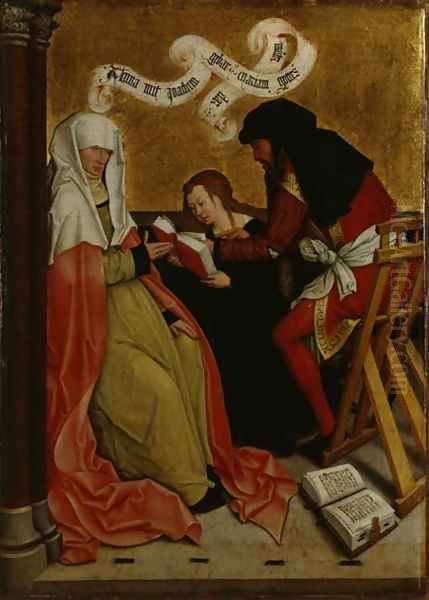 Anna and Joachim with Maria, c.1505-06 - view 1
