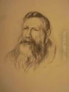 Auguste Rodin. Vers 1910. by Pierre Auguste Renoir