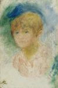 Head Of A Girl. 1881.