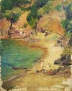 Plage A Noirmoutier by Pierre Auguste Renoir