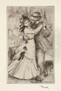 "la Danse A La Campagne" by Pierre Auguste Renoir