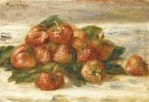 Nature Morte Aux Fraises by Pierre Auguste Renoir