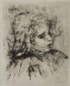 Claude Renoir, De Trois-quarts A Droite Claude Renoir, De Trois-quarts A Droite