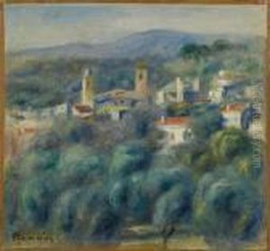 Cros-de-cagnes. 1905. by Pierre Auguste Renoir