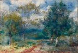 Paysage Ensoleille by Pierre Auguste Renoir
