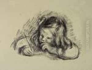 Le Petit Garcon Au Porte-plume (claude Renoir Ecrivant)