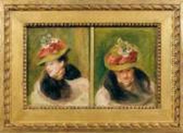 Portrait De Jeanne Baudot De Trois-quarts Et De Face, Vers 1896 - view 1