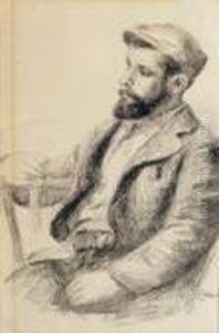 Louis Valtat, From Douze Lithographies Originales De Pierre-auguste Renoir (d.; S. 38) by Pierre Auguste Renoir