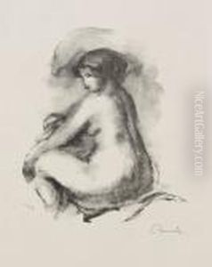 Etude De Femme Nue, Assise