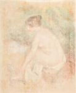 Baigneuse S'essuyant by Pierre Auguste Renoir