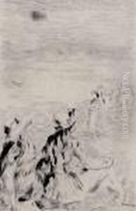 Sur La Plage by Pierre Auguste Renoir