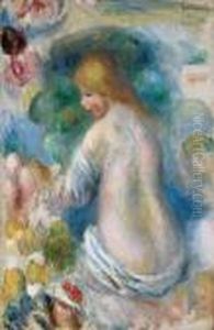 Torse Nu De Femme by Pierre Auguste Renoir