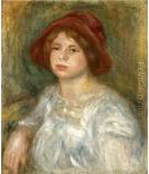 Property From A Private Collection
Jeune Fille Au Chapeau Rouge - view 1