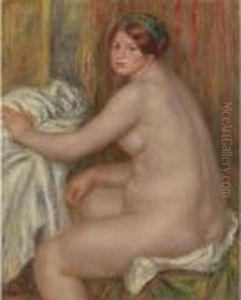 Baigneuse Assise by Pierre Auguste Renoir
