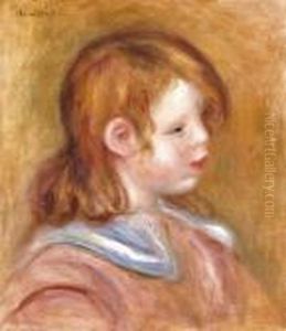 Portrait De Pierre Renoir by Pierre Auguste Renoir