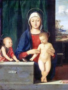 Virgin and Child by Andrea Solari