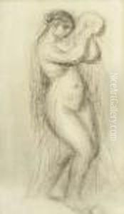Danseuse Au Tambourin by Pierre Auguste Renoir
