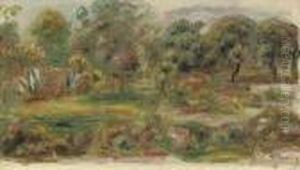 Paysage Du Midi by Pierre Auguste Renoir