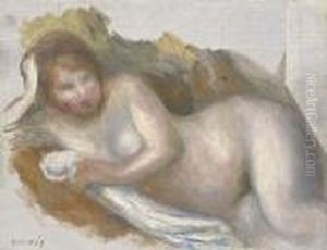 Femme Nue Allongee by Pierre Auguste Renoir