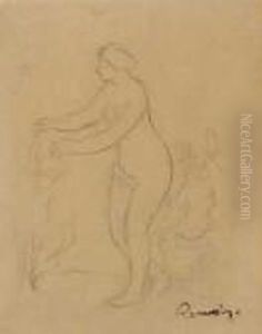 Bleistiftzeichnung Auf Dunnem
Chamoisfarbenen Papier 20 X 16,5 Cm, Unter Glas Gerahmt. Unten Rechts
Mit Schwarzem Signaturstempel "renoir" Versehen Und Durchscheinend
Ruckseitig Mit Tusche Numeriert "2671". - Mit Geringfugigen
Altersspuren, Auf Un Bleistiftzeichnung Auf Dunnem
Chamoisfarbenen Papier 20 X 16,5 Cm, Unter Glas Gerahmt. Unten Rechts
Mit Schwarzem Signaturstempel "renoir" Versehen Und Durchscheinend
Ruckseitig Mit Tusche Numeriert "2671". - Mit Geringfugigen
Altersspuren, Auf Un