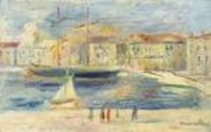 Le Port by Pierre Auguste Renoir